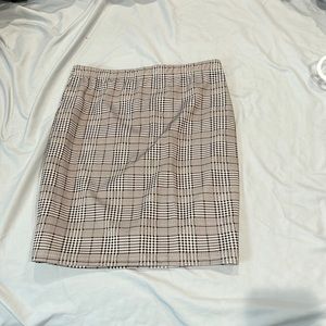 Women’s plaid mini skirt